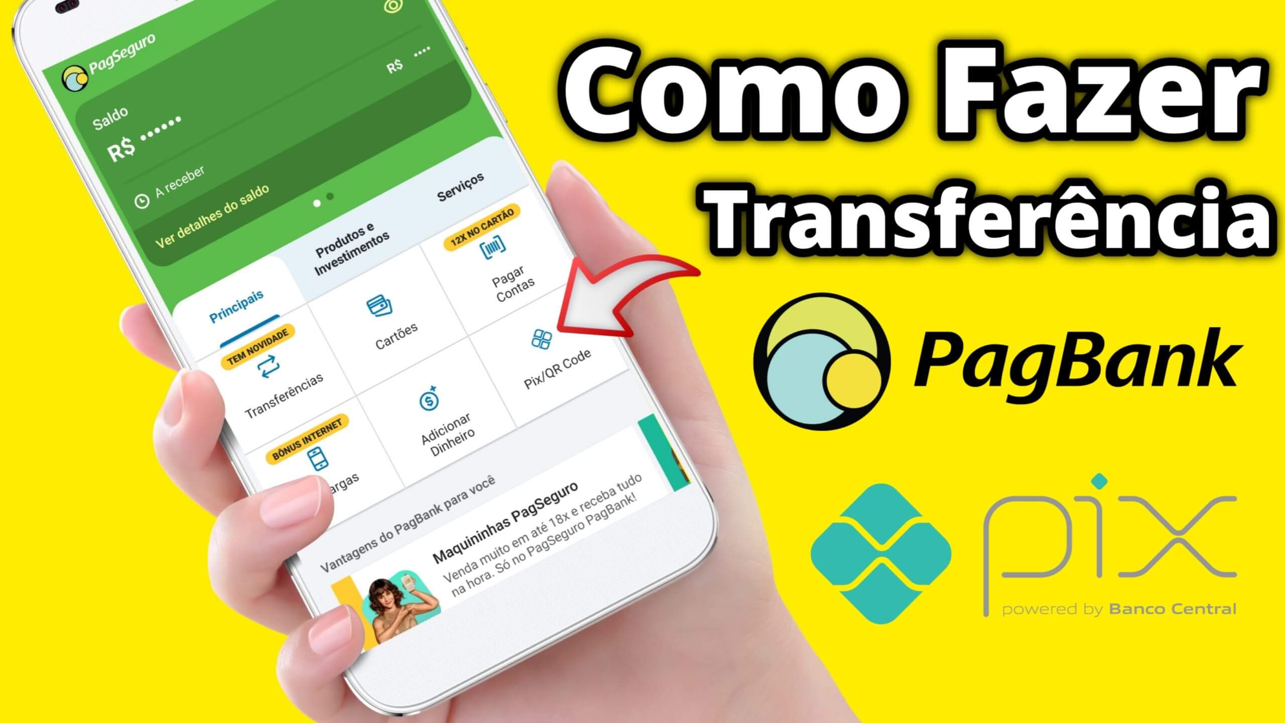 Como Fazer Transferência pelo Pix no PagBank PagSeguro