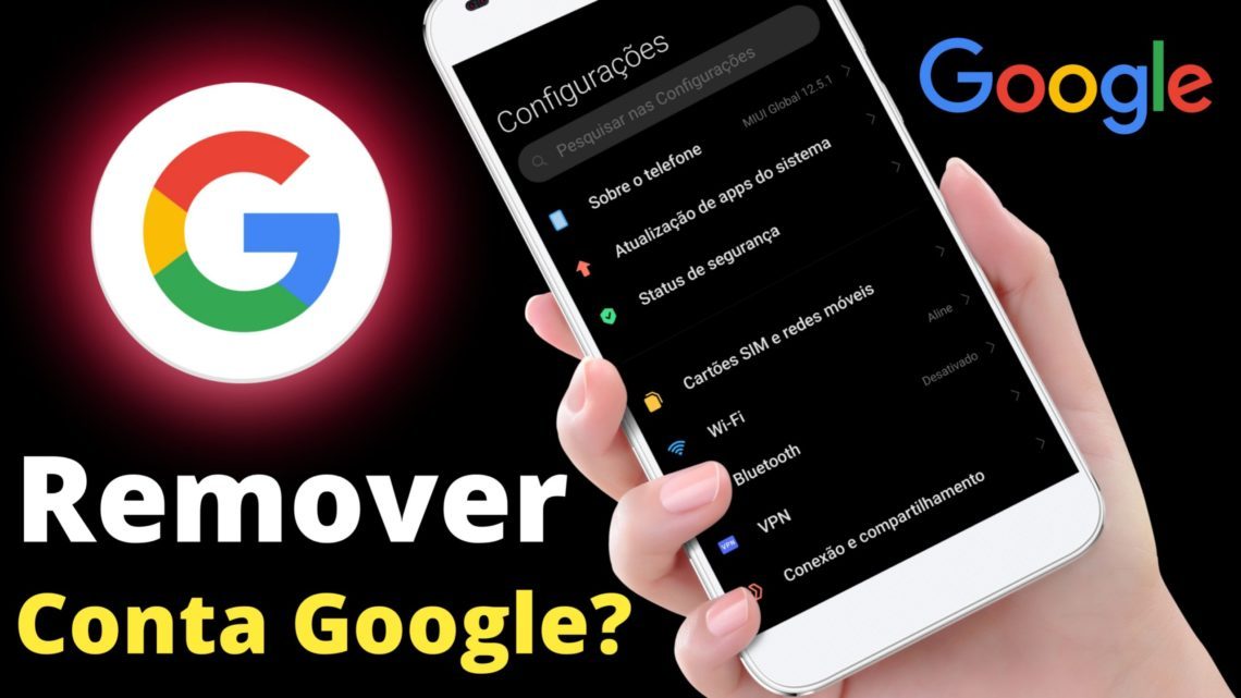 Como Remover Conta Do Google Do Celular Android - Railson Martins